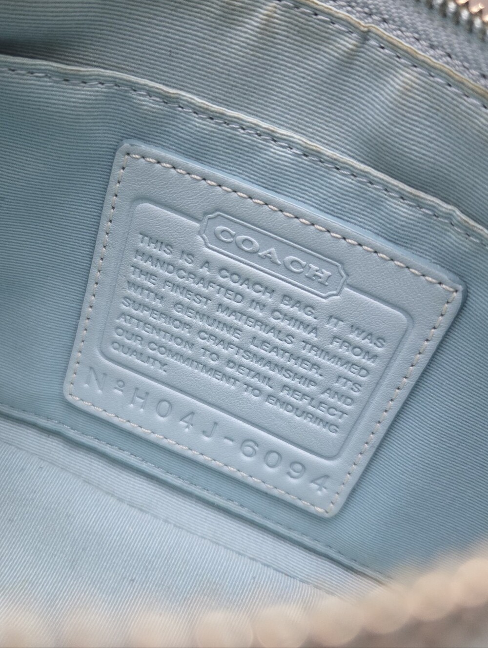 VINTAGE Y2K COACH DEMI BAG #6094 - Picture 11 of 12